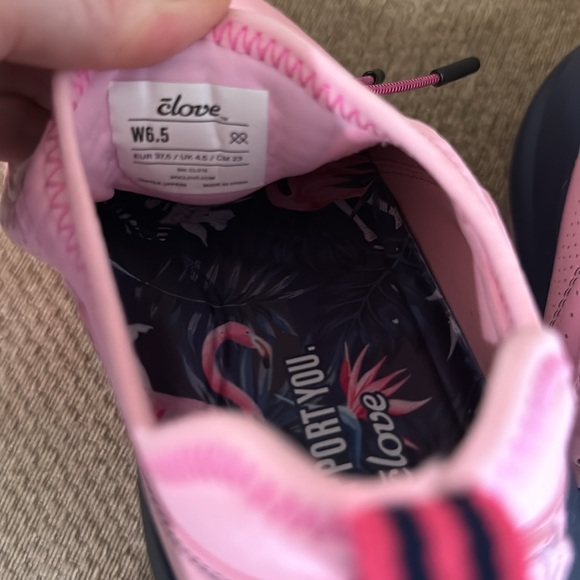 CLOVE MIAMI NIGHTS PINK CLASSIC SNEAKER SIZE 6.5 - Picture 11 of 11